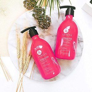 NEW LUSETA Keratin Shampoo & Conditioner Set